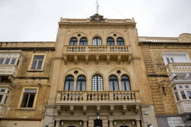 Senglea, Malta şehir merkezinin mimarisi.