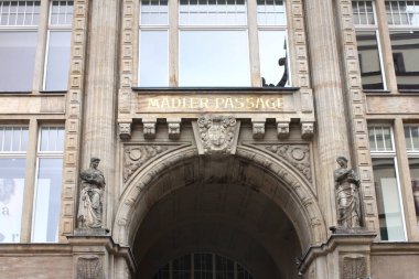 Madler Geçidi - Leipzig, Almanya 'daki ünlü alışveriş merkezi