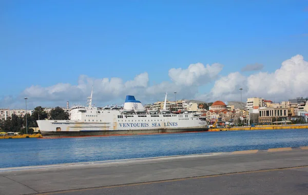 Пасажирський Порт Пірей Афінах Греція Ліцензійні Стокові Зображення
