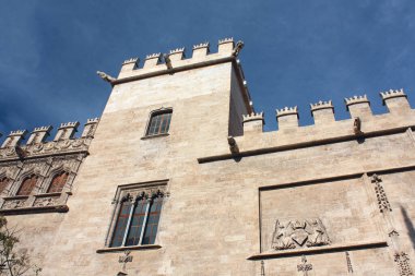 İpek Borsası (veya La Lonja de la Seda) Valencia, İspanya
