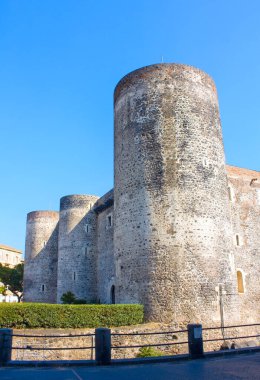 Castel Ursino (veya Castello Svevo di Catania), İtalya, Sicilya