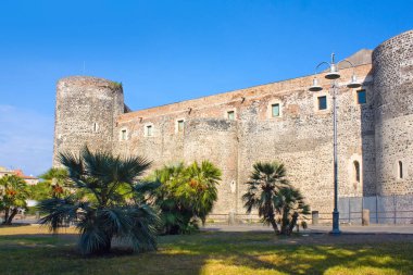 Castel Ursino (veya Castello Svevo di Catania), İtalya, Sicilya
