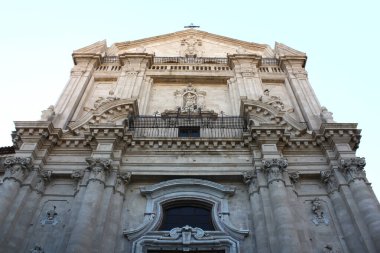 Catania, İtalya, Sicilya 'daki Saint Benedict Kilisesi