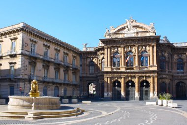 Massimo Bellini Tiyatrosu Catania, Sicilya, İtalya