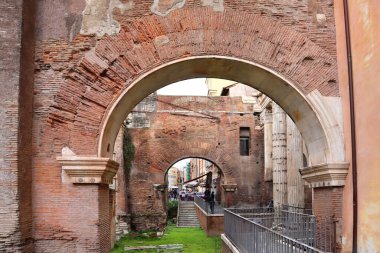 Octavia 'lı Portico Roma, İtalya