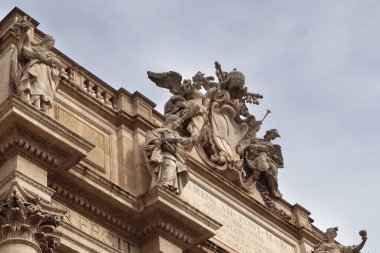 Trevi Çeşmesinin Roma, İtalya 'daki Parçası