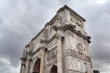 Arch of Constantine in Rome, Italy clipart