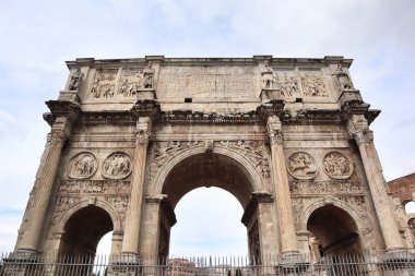 Roma, İtalya 'da Konstantin Kemeri