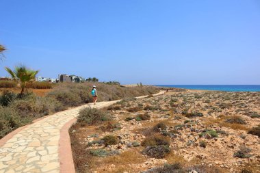 Kıbrıs Rum Kesimi 'nde Cape Greco' ya turistik gezi