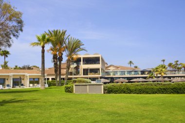 Kıbrıs 'taki özel villa (otel) manzarası