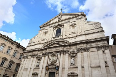 Roma, İtalya 'da Sant' Andrea della Valle Bazilikası