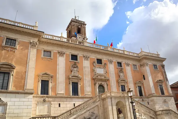 Stock image Palazzo Senatorio at Capitol Square in Rome, Italy