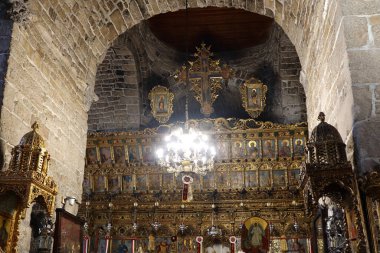  Kıbrıs Rum Kesimi 'nin Larnaka kentindeki Aziz Lazarus Katedralinin İçi