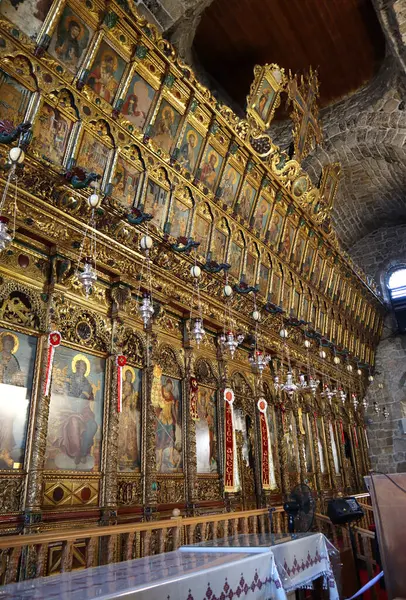 stock image  Interior of Cathedral of Saint Lazarus in Larnaca, Cyprus