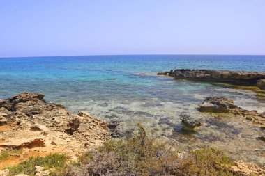 Protaras, Kıbrıs 'ta şirin vahşi plaj