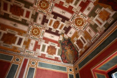 İtalya 'nın Tivoli kentinde bulunan Villa d' Este 'nin içi