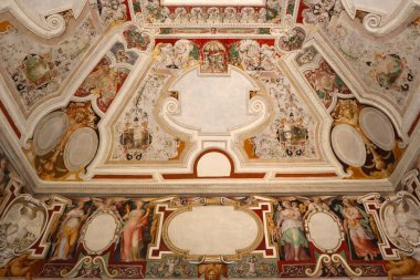 İtalya 'nın Tivoli kentinde bulunan Villa d' Este 'nin içi