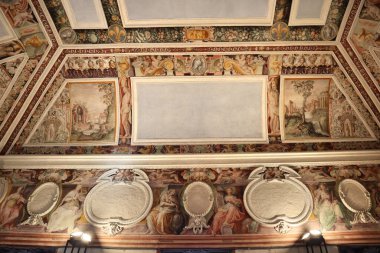 İtalya 'nın Tivoli kentinde bulunan Villa d' Este 'nin içi