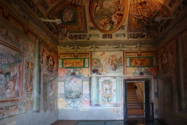 İtalya 'nın Tivoli kentinde bulunan Villa d' Este 'nin içi