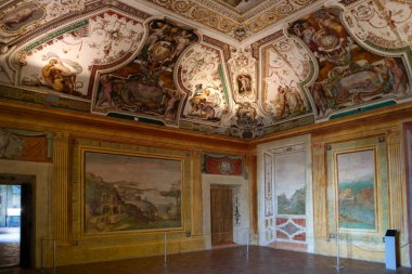 İtalya 'nın Tivoli kentinde bulunan Villa d' Este 'nin içi