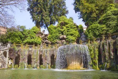 İtalya, Tivoli 'deki Villa d' Este Parkı