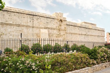  Limasol Şatosu 'nun Kıbrıs Rum Kesimi' ndeki manzarası