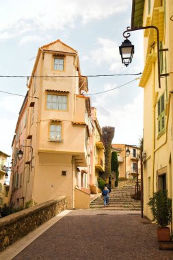 Fransa 'nın Cannes şehrinin mimarisi.