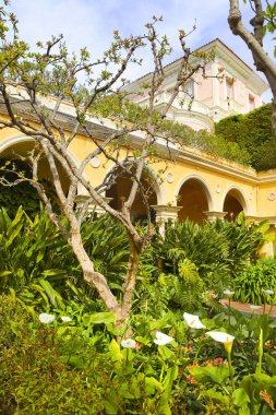 Saint-Jean-Cap-Ferrat, Fransa 'daki Villa Emiri de Rothschild Parkı