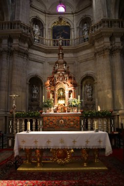 İspanya, Granada 'daki Tapınak Kilisesi' nin içinde.