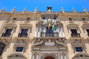 Palace of the Royal Chancellery in Granada, Spain clipart