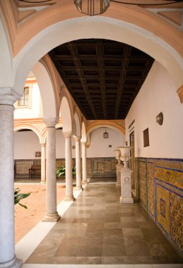 İspanya Sevilla Güzel Sanatlar Müzesi Avlusu