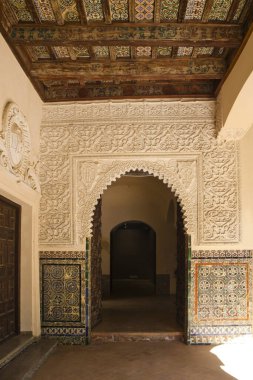 Sevilla, İspanya 'daki Santa Clara Manastırı' nın ayrıntıları