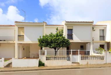 Portekiz, Albufeira 'da küçük tipik dubleks evler