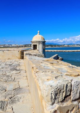 Ponta da Bandeira Kalesi Lagos, Algarve, Portekiz