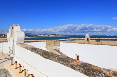 Ponta da Bandeira Kalesi Lagos, Algarve, Portekiz