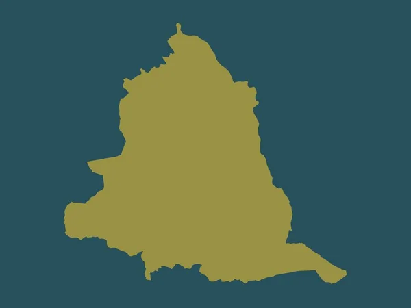 ゲゲゲリヤ マケドニアの自治体 単色形状 — ストック写真