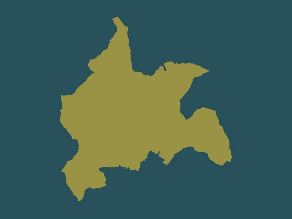 マケドニアの自治体 グラドスコ 単色形状 — ストック写真