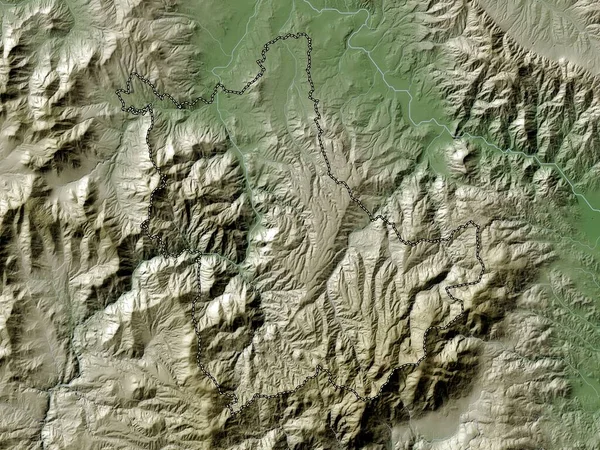 Καβαδάρτσι Δήμος Μακεδονίας Υψόμετρο Χάρτη Χρωματισμένο Wiki Στυλ Λίμνες Και — Φωτογραφία Αρχείου