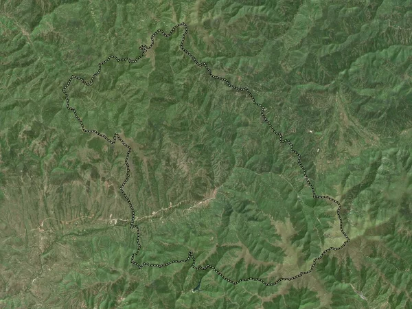 クリヴァ パランカ マケドニアの自治体 高解像度衛星地図 — ストック写真
