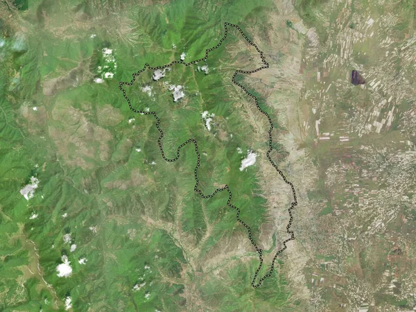Krusevo Municipality Macedonia High Resolution Satellite Map — Stock Photo, Image