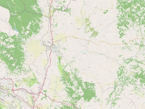 Kumanovo Macedónia Település Open Street Térkép — Stock Fotó