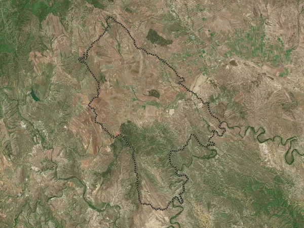 Lozovo Municipalité Macédoine Carte Satellite Basse Résolution — Photo