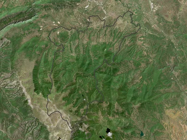 马其顿市Studenicani 高分辨率卫星地图 — 图库照片