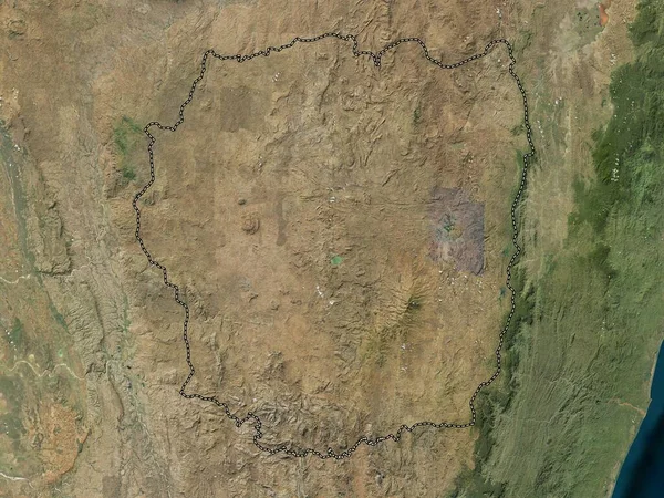Antananarivo Província Autônoma Madagascar Mapa Satélite Alta Resolução — Fotografia de Stock