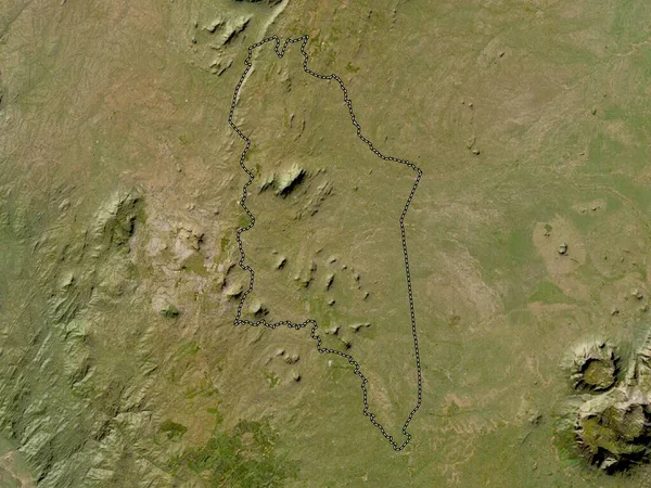 Chiradzulu Distrito Malawi Mapa Satelital Baja Resolución — Foto de Stock