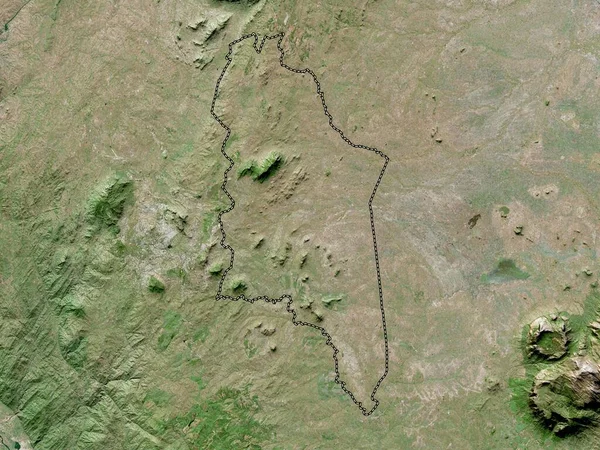 Чирадзулу Район Малаві Супутникова Карта Високої Роздільної Здатності — стокове фото
