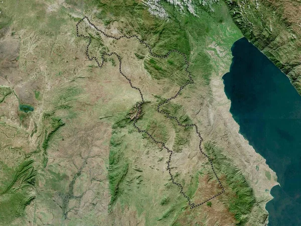 Chitipa District Malawi High Resolution Satellite Map — Stock Photo, Image