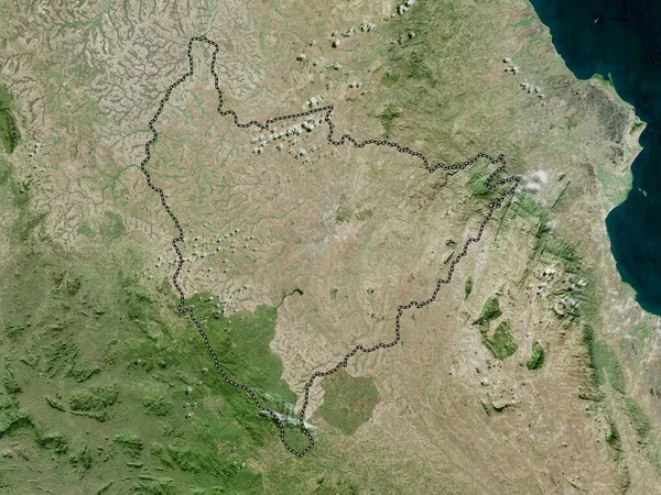 Lilongwe District Malawi Satellietkaart Met Hoge Resolutie — Stockfoto