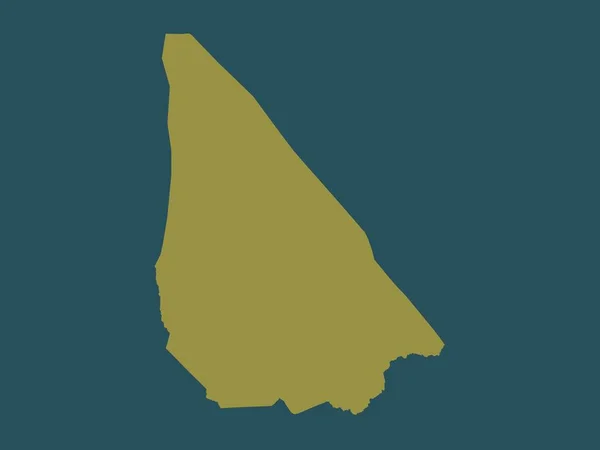 マラウイの町 単色形状 — ストック写真