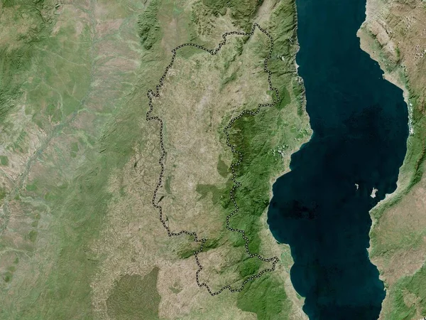 Mzimba District Malawi High Resolution Satellite Map — Stock Photo, Image